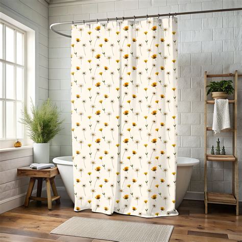 daisy shower curtain|daisy shower curtains and accessories.